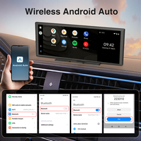 Écran de voiture intelligent de 10.25 pouces DVR haute définition Navigation GPS Android Auto Carplay Mirror Link Wifi MP5 Carplay Monitor USB