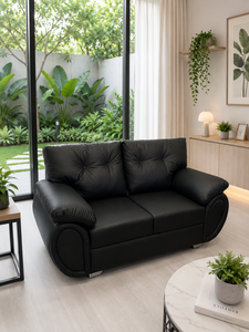 Modern Nevada Reborn 3-2-1 Square Lounge Set with Eco-Friendly Fabric for Hotel & Living Room - Product Image 1
