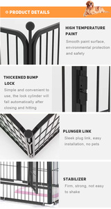 Zunhua Meihua, jaula portátil duradera para mascotas, valla para jaula para perros Canaris, jaulas para perros para interiores y exteriores, suministros para mascotas - Product Image 5