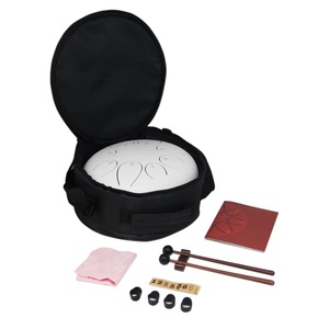 Tamburo a Lingua d'Acciaio Sicuro con Bordi Arrotondati, 8 Pollici, 8 Note, 5 Accordi, per l'Educazione Musicale Precoce dei Bambini - Product Image 3