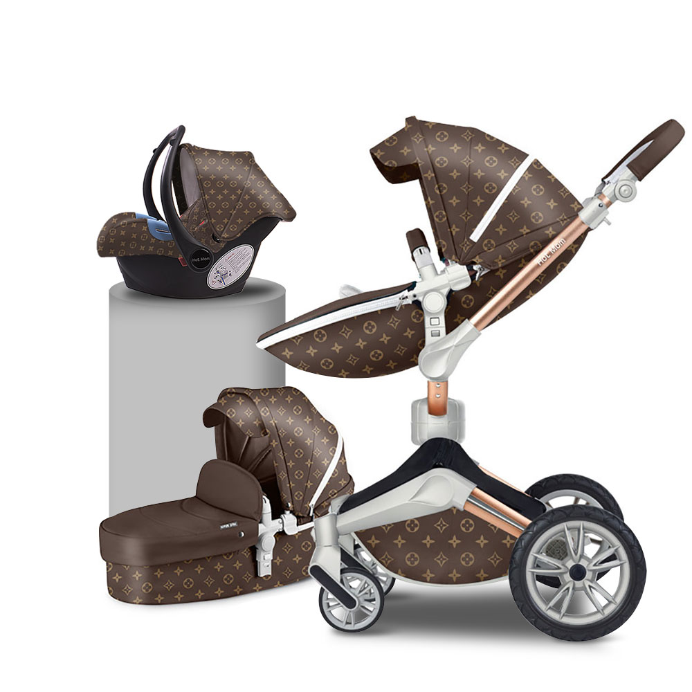 Lightweight Foldable Baby Stroller in Design