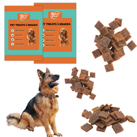 Friandises pour chiens ODM personnalisables, à faible teneur en gras, hypoallergéniques, en morceaux de viande de canard avec fonction de nettoyage des dents, pour chiens de petites et grandes races