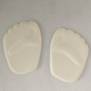 แผ่นรองฝ่าเท้าแบบเจล PU นุ่มกันลื่นสำหรับผู้หญิง ครึ่งแผ่น บรรเทาอาการปวดฝ่าเท้า รองรับอุ้งเท้า ใช้กับรองเท้าส้นสูง - Product Image 4