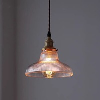 Suspension industrielle vintage dorée à LED pour villa, avec interrupteur, angle de faisceau réglable, blanc chaud, verre, intensité variable, garantie 3 ans