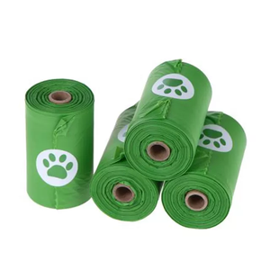 Wholesale Eco-Friendly Plastic <b>Compost</b> Roll Vest Dog Poop Bag Corn Starch Pet Waste Bag with PLA+PBAT for Cleaning - Product Image 4