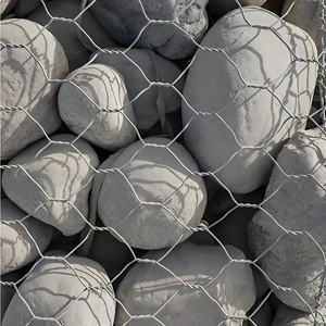 Factory Supply PVC Coated Iron <strong>Wire</strong> Gabion Basket Hexagonal Woven Stone Cage <strong>Mesh</strong> - Product Image 4