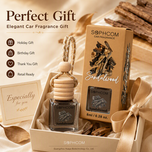 <span class=keywords><strong>Mini</strong></span> diffuseur de parfum pour voiture 8 ml, flacon en verre suspendu avec bouchon en bois, <span class=keywords><strong>d</strong></span>ésodorisant, vente en gros, fournisseur de marques personnalisées - Product Image 6