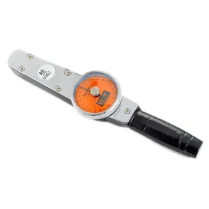 Torque wrench with Dial needle indicator 1/4 3/8 1/2 3/4 1 1-1/2 inch driver 0-4000 N/m precision large size MADE IN TAIWAN