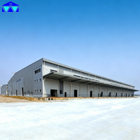 Solution clé en main pour la construction d'un entrepôt en acier PEB à structure portique pour centre de distribution