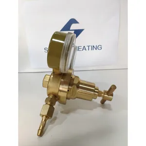 Régulateurs de pression d'air naturel de haute qualité en laiton pour oxygène, hélium, propane, argon, acétylène, GPL, certifiés ISO2503, garantie 2 ans - Product Image 3