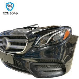 Per Mercedes Benz Classe E <span class=keywords><strong>W213</strong></span> E300 E400 E43 E53 <span class=keywords><strong>AMG</strong></span> 2017-2019 Paraurti Anteriore Mascherina Anteriore Body Kit Anteriore Kit Completo Halfcat - Product Image 4