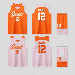Vente en gros Pack de sport décontracté réversible-Ensemble d'uniformes de basket-ball personnalisés Commande unique Économisez 50% Coût Deux styles en un - Product Image 6