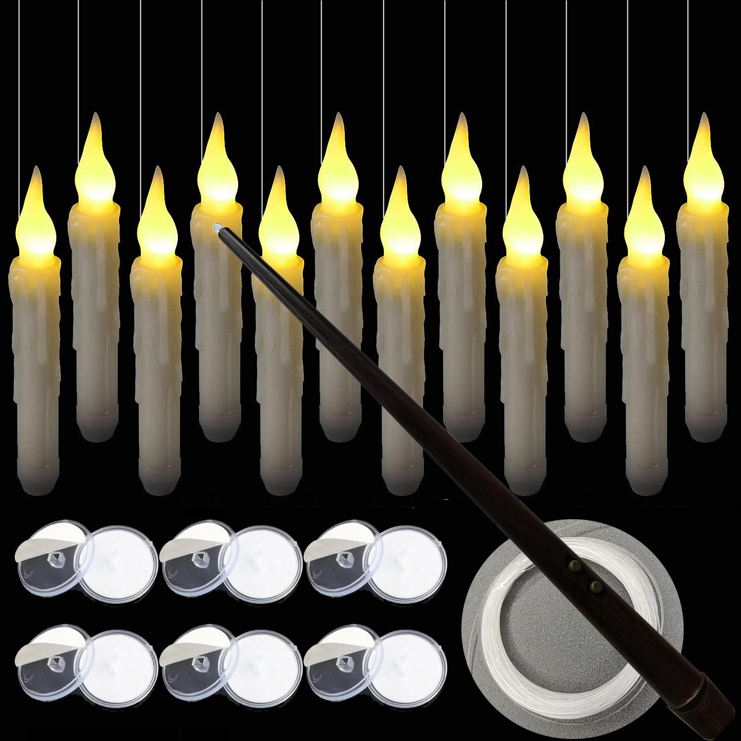 Warm white with magic wand