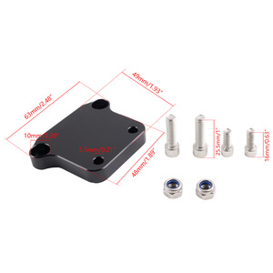 Support de montage du régulateur de pression de carburant FPR035-BK pour Weldon A2040 A2047 en alliage d'aluminium - Product Image 5