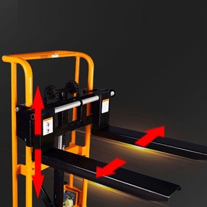 थोक मूल्य pletter छोटे टर्निंग त्रिज्या 400 किलोग्राम 1 टन हैंड स्टेकर छोटे मोड़ त्रिज्या किलो - Product Image 4