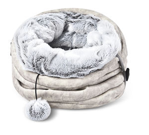 Новый дизайн, складная мягкая плюшевая туннельная кровать для домашних животных - Product Image 2