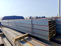 Acier profilé en H laminé à chaud SS400, poutre H structurelle conforme à la norme ASTM avec découpe, pliage et soudage sur mesure pour les structures de construction