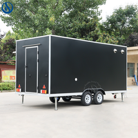 Remorque de cuisine mobile Honlu pour café, en-cas, barbecue et services de restauration à emporter - Food Truck avec cuisine complète