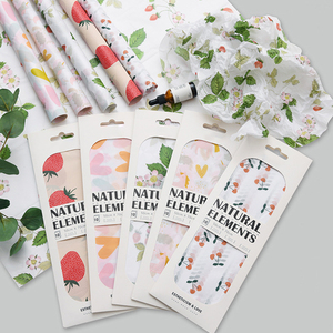 Natural <strong>Elements</strong> Snow <strong>Paper</strong> Pear Flower Elegant Gift Wrapping Packaging <strong>Paper</strong> Unique Design for Personalized Gifts - Product Image 6