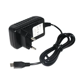 Adaptador de alimentação 12V 1A 12w com EU US UK AU plug cord AC DC Wall Charger