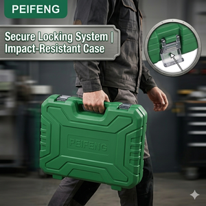 Juego de Herramientas para el Hogar de 96 Piezas, Llaves de Trinquete Combinadas, Vasos de 1/2 Pulgada, Acero al Carbono, Estuche Rígido - Product Image 5