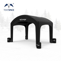 Nouveau design personnalisé étanche simulateur de golf gonflable écran de projection jeu de pratique pour jouer aux balles de golf