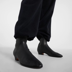 <span class=keywords><strong>Stivaletti</strong></span> 2025 in vera pelle di alta qualità personalizzati <span class=keywords><strong>con</strong></span> <span class=keywords><strong>tacco</strong></span> basso stivali in pelle stile britannico stivali da donna - Product Image 5