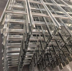 Plateau porte-câbles en acier métallique sur mesure pour la construction industrielle, longueurs 3M, 4M, 6M, pour usage intérieur et extérieur - Product Image 1