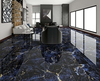 Carrelage en porcelaine émaillée de luxe George Group, design brésilien moderne, 120x60cm, pour sol intérieur, finition brillante antidérapante