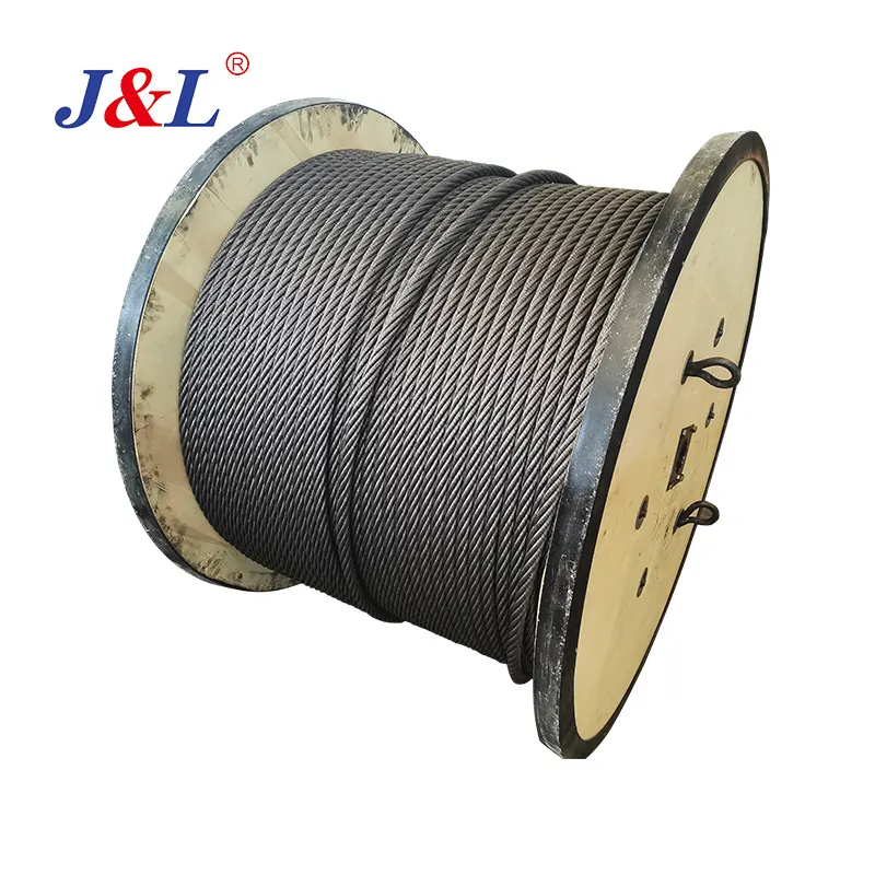 JULI 8*19W+IWR Customized gustav wolf elevator steel wire rope OEM ODM factory high quality steel cable supplier