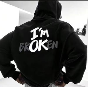 เสื้อฮู้ดดี้แฟชั่นสั่งทำพิเศษ ทรงหลวม คุณภาพสูง เนื้อผ้าหนา สำหรับผู้ชายและผู้หญิง สไตล์สตรีท - Product Image 1