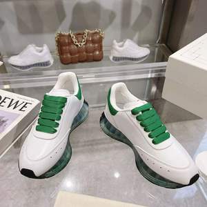 Alexander Triple Designer Basketball Style Sneakers pour hommes et femmes, baskets décontractées à plateforme, noir, blanc, beige, gris foncé, Mc.Queen - Product Image 4