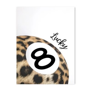 Modernes Mode-Leinwandposter mit Leoparden- und Billardkugelmotiv, ungerahmter Wandkunstdruck für Schlafzimmer, Garderobe und Ankleidezimmer, Heimdekoration - Product Image 6
