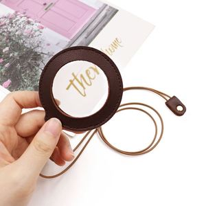 Loupe de poche avec étui en cuir, loupe à collier avec sangle, loupe vintage en forme de pendentif - Product Image 3