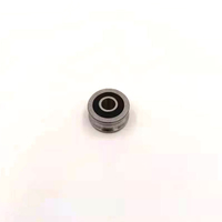 Roulement à rouleaux sur rail à gorge en U LFR50/5-6, 5x17x8 mm, à double rangée, avec gorge en arc gothique, rouleau pour guide