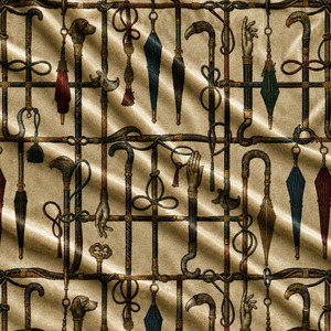 Decorative Chinoiserie Fish Pattern Velvet Blackout <b>Curtain</b> Each Panel Art Nouveau Inspired Window Drapery <b>for</b> Living Room - Product Image 4