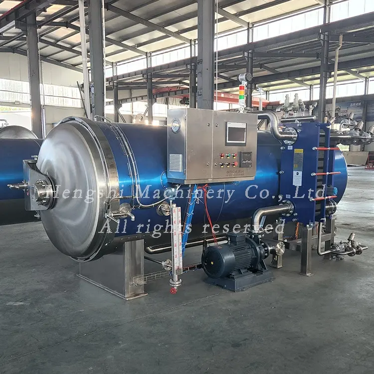 fish canning production line compleat autoclave fable system high pressure processing sterilizer hpp machine