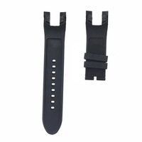 Bracelet de montre en caoutchouc de silicone de style rugueux Bracelets de montre durables étanches pour Invictas Anatomic Subaqua Series 26mm
