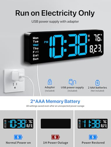 <b>Digital</b> Desk <b>Clock</b> With Timer Display Temperature Week Calendar <b>Digital</b> Table Alarm <b>Clock</b> Reloj De Pared <b>Wall</b> <b>Clock</b> - Product Image 4