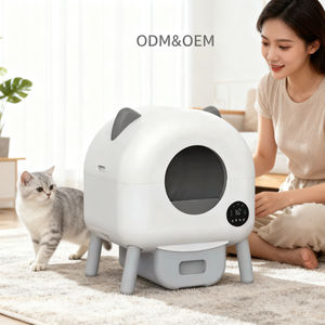 76l Grote Slimme Zelfreinigende Milieuvriendelijke Kattenbak Met Automatische Zandverwijderingsapp En Wifi-Controle - Product Image 1