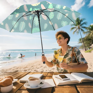 54 60 68 Inch Waterproof Golf Umbrella Extra Wide <b>Canopy</b> <b>Sun</b> Shelter Umbrella EVA Handle for Outdoor - Product Image 2