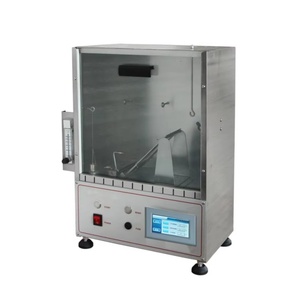 เครื่องทดสอบความไวต่อการติดไฟ ASTM D1230 16 45 องศา สำหรับสิ่งทอ เครื่องทดสอบคุณสมบัติการเผาไหม้ของสิ่งทอ - Product Image 3