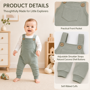 Herbst Neuheit: Niedliche Jeans-Latzhosen für Babys und Kleinkinder, Lässige Hosenträger-Hosen für Jungen und Mädchen - Product Image 4