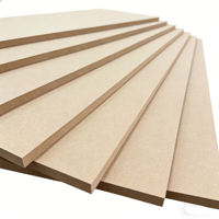 Panneau MDF écologique anti-humidité E1 poncé 4x8 pieds, directement de l'usine, pour plans de travail de cuisine et de salon