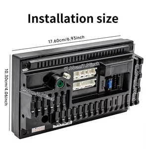 Diboev 7 ''xách tay không dây Carplay màn hình <span class=keywords><strong>Android</strong></span> Auto Airplay Car đài phát thanh stereo với 2.5K video Dash Cam DVR camera phía trước - Product Image 5