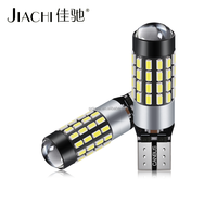 JIACHI FACTORY Auto sistemas de iluminación T10 Canbus bombilla W5W 5W5 168 194 3014 Chip 6 24 30 78 SMD 12V 12-24V con Len coche luces Led