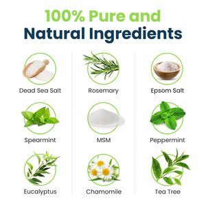 Sel de Bain de Pieds à la Lavande Epsom – Relaxant, Minéral, Anti-Stress, Améliore le Sommeil, Adoucit les Callosités et Peaux Sèches et Rugueuses – Vente en Gros OEM - Product Image 3
