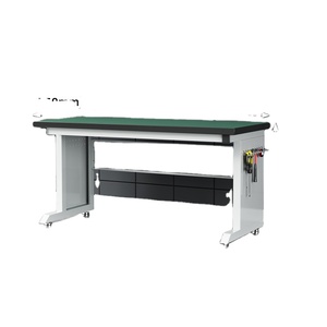 โต๊ะทำงานเหล็กกล้าคาร์บอนสมัยใหม่ พร้อมลิ้นชักและแผงแขวนเครื่องมือ สำหรับงานอุตสาหกรรม รับน้ำหนักได้ 100 กก. เหมาะสำหรับโรงพยาบาล - Product Image 6