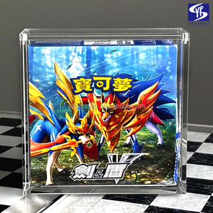 Caja Protectora Acrílica Transparente para <span class=keywords><strong>Cartas</strong></span> Pokémon Japonesas SYP, con Tapa Magnética, para Caja de Sobres Grande Japonesa - Product Image 1