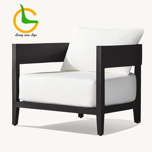 حديقة للفناء الخارجي الفاخر مجموعة فناء خارجي من الألومنيوم أثاث حديقة مسند للقدمين - Product Image 4